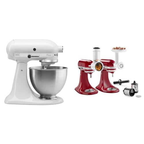 KitchenAid Classic Series 4.5 Quart Tilt-Head Stand Mixer K45SS, Onyx Black