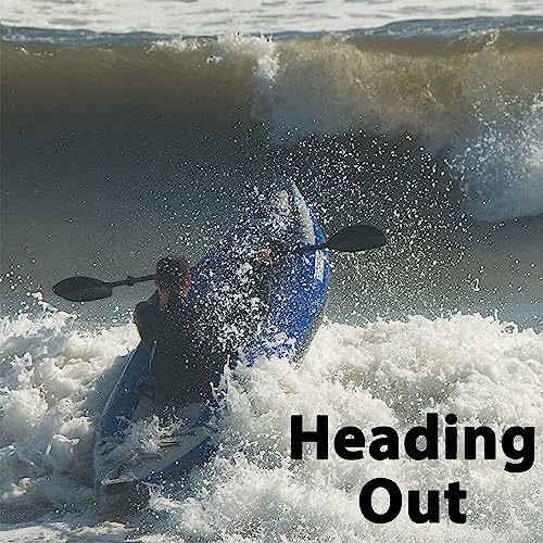 Sea Eagle 300X Explorer Touring, Camping, Fishing Whitewater Inflatable Kayak, Solo, Self-Bailing, Drop Stitch Floor-Paddle, Seat, Pump, Skeg, Bag