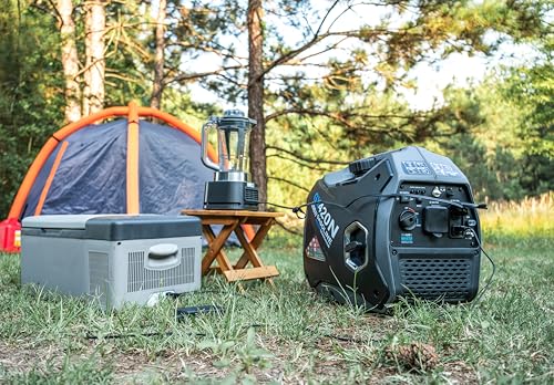 Pulsar Products GD400BN, 4000W Portable super-quiet Dual Fuel & Parallel Capability, RV-Ready, CARB Compliant