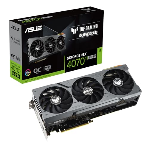 ASUS TUF Gaming GeForce RTX ™ 5070 Ti 16GB GDDR7 OC Edition Gaming Graphics Card (PCIe® 5.0, HDMI®/DP 2.1, 3.125-slot, Military-Grade Components