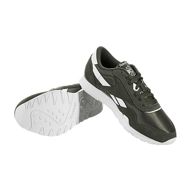 Reebok Classic Nylon Dark Cypress White