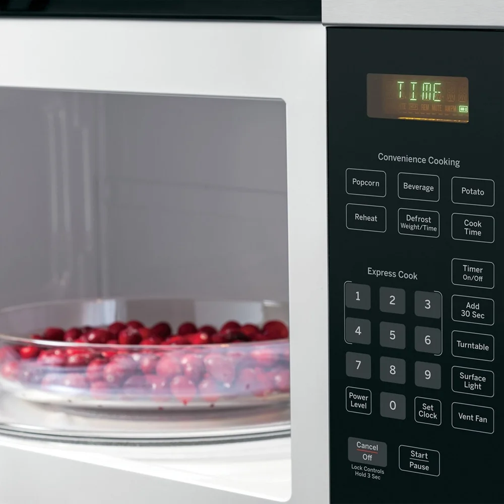General Electric GE 1.6 Cu. Ft. Over-the-Range Microwave Oven Stainless Steel, JVM3160RFSS