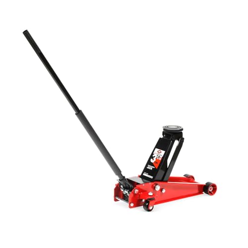 AFF 3.5 Ton Professional Floor Jack - Heavy Duty, Dual Pump - Low Profile Hydraulic Car Jack
