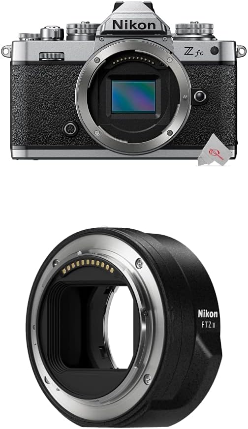 Z fc DX-Format Mirrorless Camera Body w/NIKKOR Z DX 16-50mm f/3.5-6.3 VR - Silver