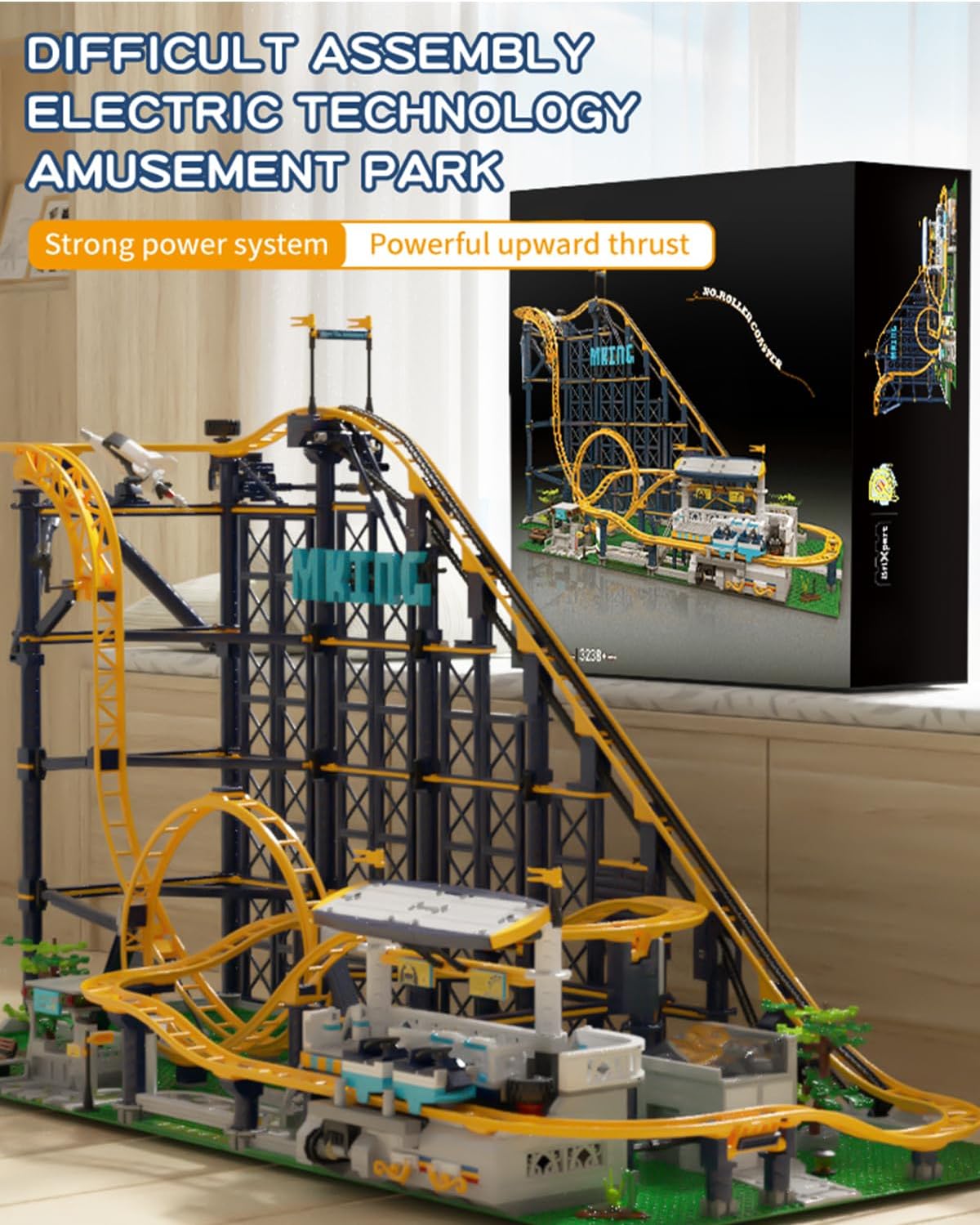 Roller Coaster Building Blocks Sets