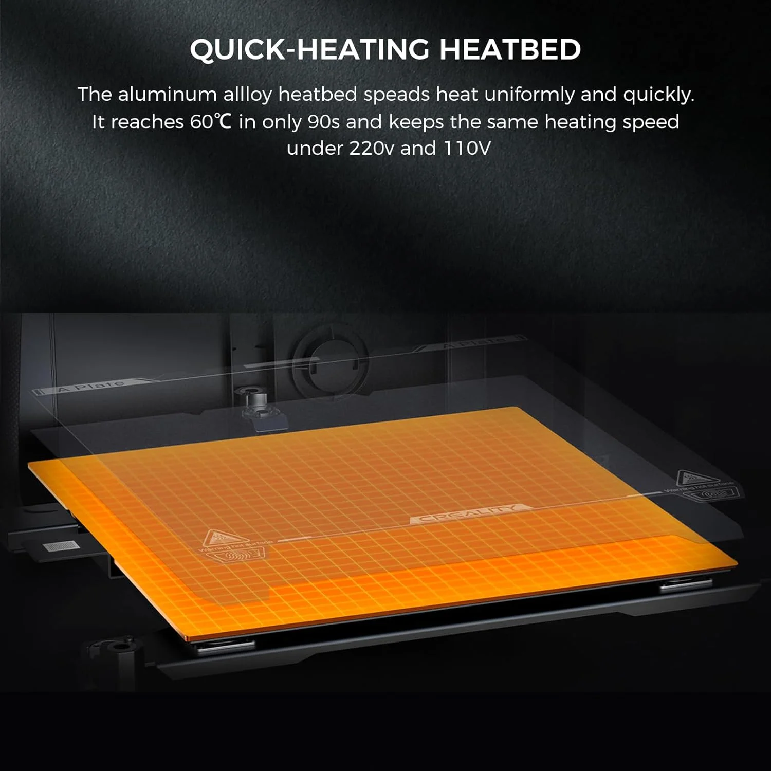 Creality K1 Series 3D Printers K1 Max/K1C/K1 600mm/s High Speed FDM 3D Printer Support 300℃ Printing Suit for ABS/PLA/PETG/PET/TPU/PA/ABS/ASA/PC/