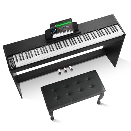 VEVOR Weighted Digital Piano, 88 Key Fully Weighted Keys