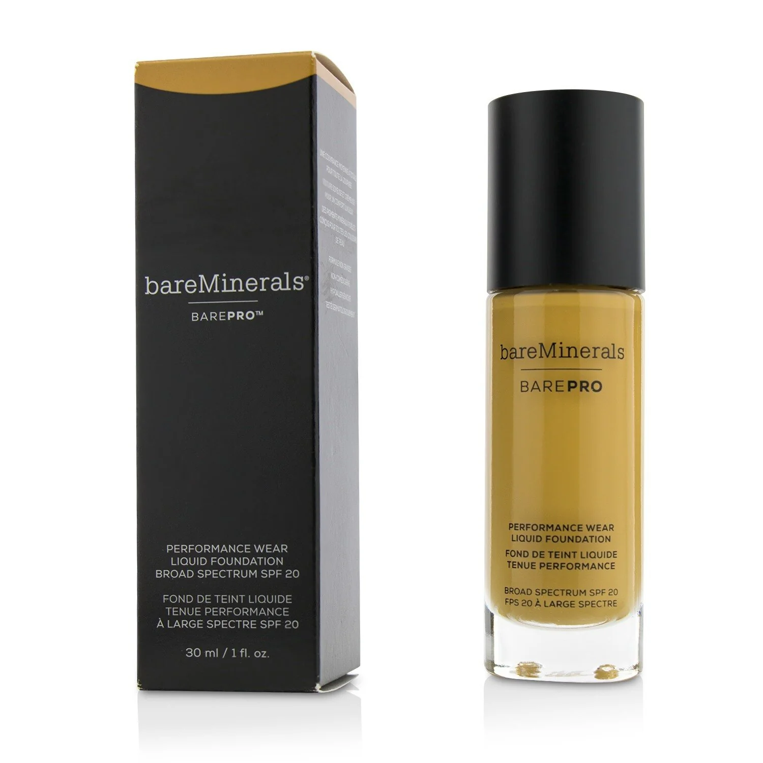 BareMinerals BarePro Performance Wear Liquid Foundation SPF20 - # 08 Golden Ivory  30ml/1oz
