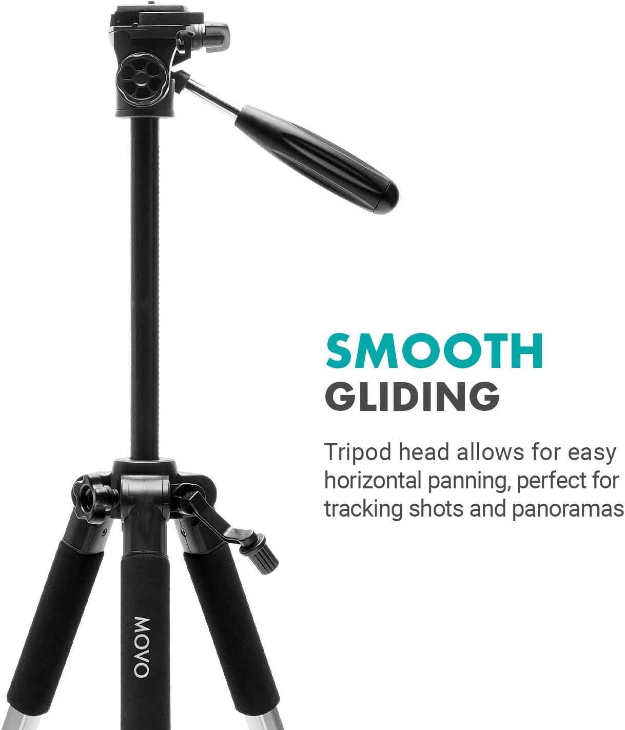 Movo Smartphone Tripod Mount Vlogging Kit - Folding Cage for Phone Holder for Tripod - Lightweight Camera Tripod Accessories
