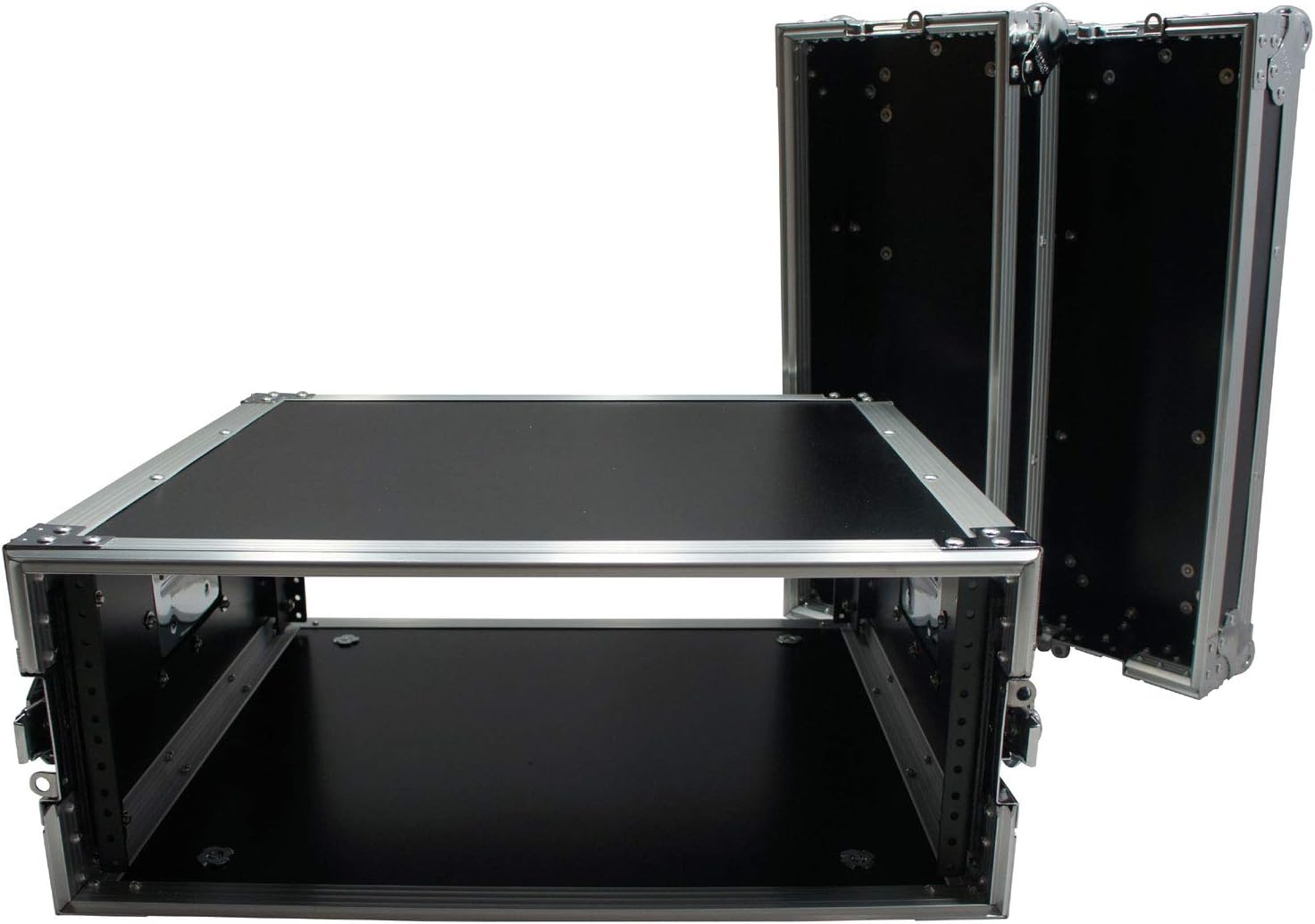 Harmony Cases HC6UAD DJ Flight Amp 6U Rack Space Road Travel Amplifier Case