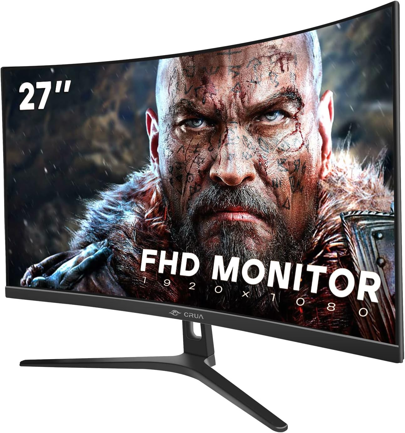 CRUA 27 inch 240hz IPS Gaming Monitor, Full HD Frameless 100% sRGB PC Monitor, 1080P Eye Care Computer Monitor