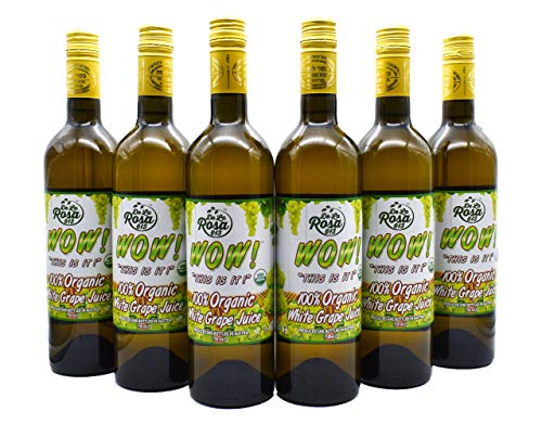 De La Rosa Austrian Red Grape Juice, Kosher, Non-GMO & Gluten Free, 100% Organic Red Grape Juice, No Sugar Added, No Preservative