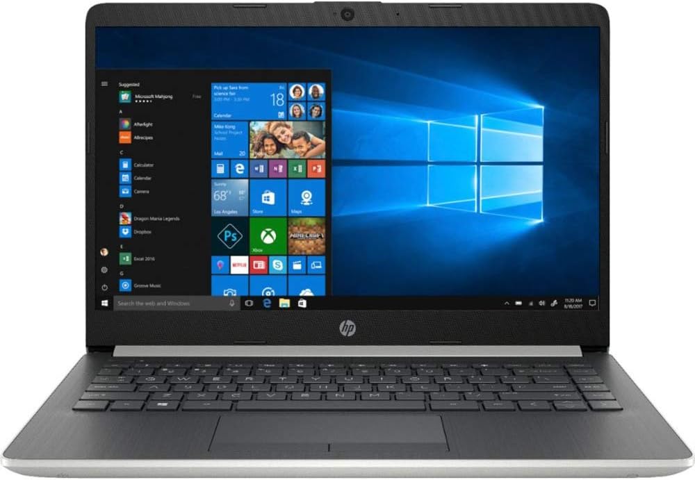 HP 14" Touchscreen Home and Business Laptop Ryzen 3-3200U, 8GB RAM, 128GB M.2 SSD, Dual-Core up to 3.50 GHz, Vega 3 Graphics, RJ-45, USB-C
