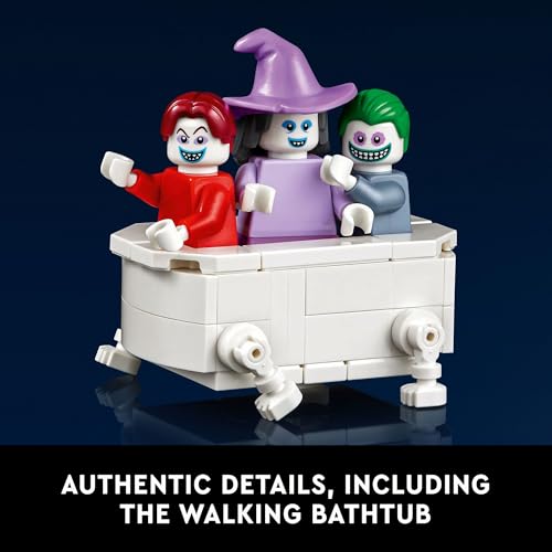 LEGO Disney Tim Burton's The Nightmare Before Christmas Decor - Building Set for Adults for Display, Ages 18+