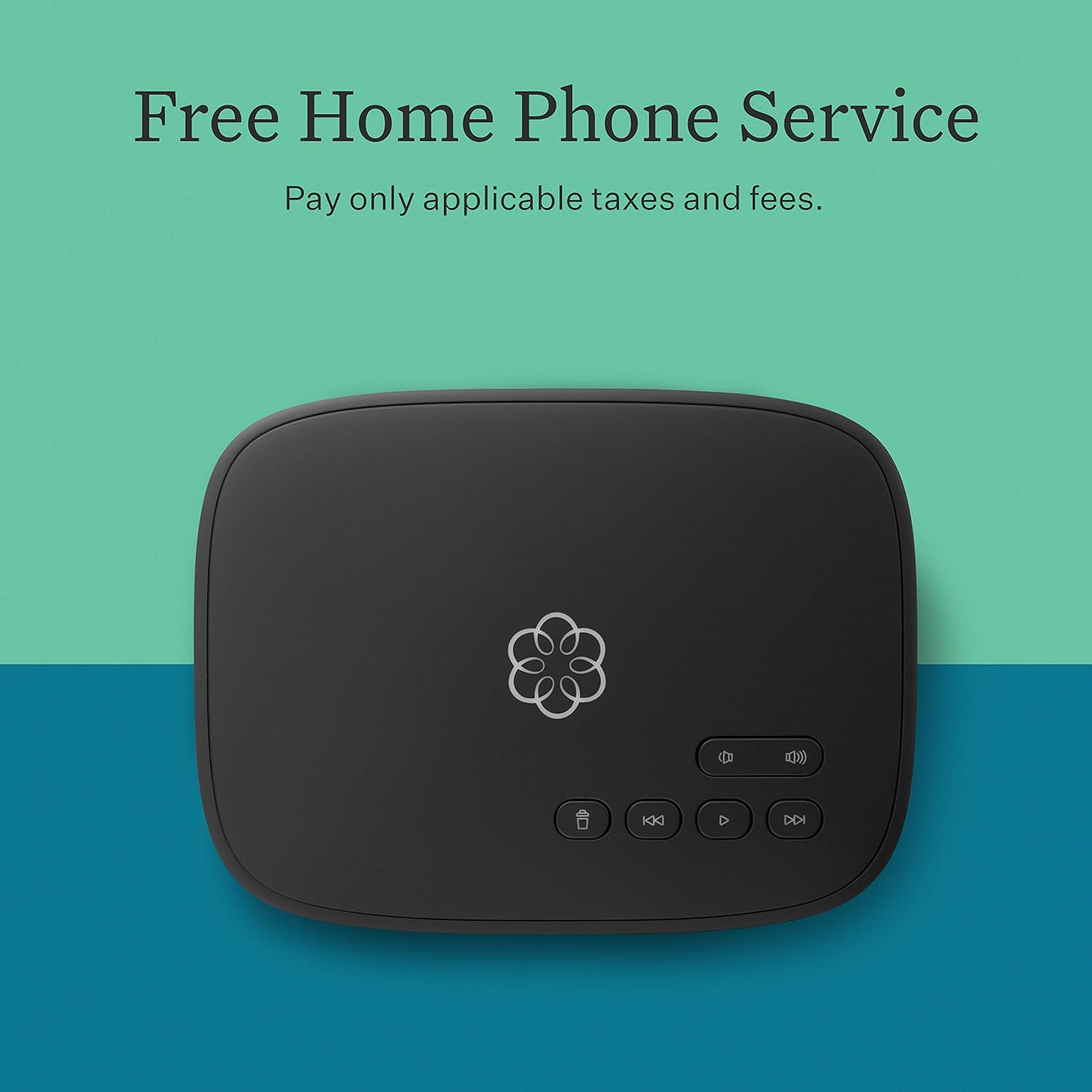 Ooma Telo VoIP Free Internet Home Phone Service with 3 HD3 Handsets. Affordable landline Replacement. Unlimited Nationwide Calling. Answering