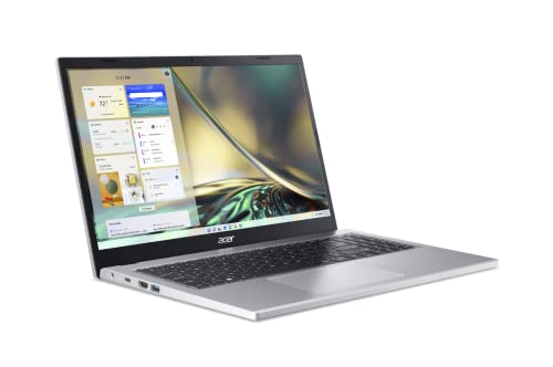 Acer Aspire 3 A315-24P-R7VH Slim Laptop | 15.6" Full HD | AMD Ryzen 3 7320U Quad-Core | AMD Radeon Graphics | 8GB LPDDR5 | 128GB NVMe SSD | Wi-Fi 6 |