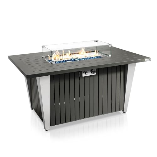 Outdoor Propane Fire Pit Table - CSA/ETL Certified Safe 50