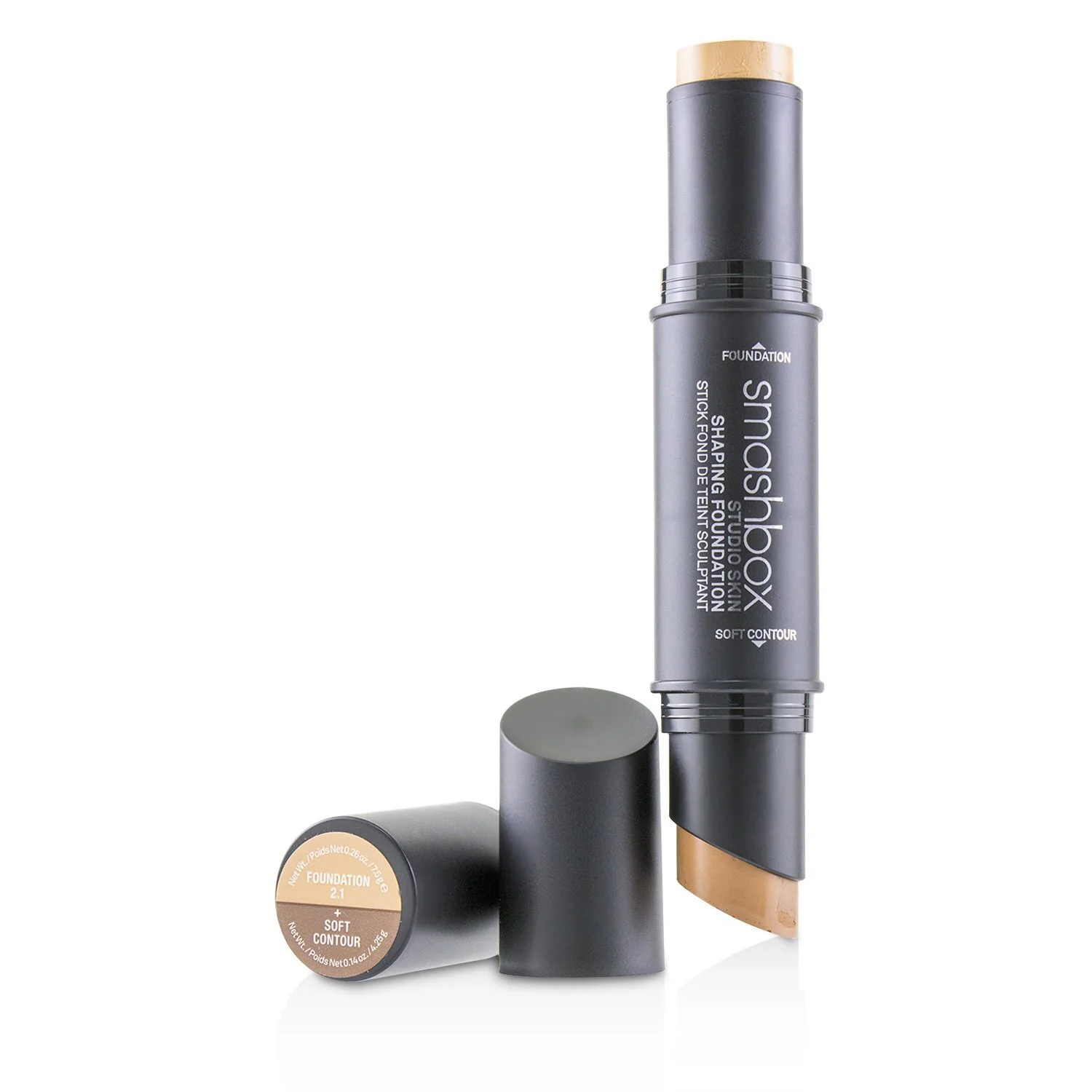 Smashbox Studio Skin Shaping Foundation + Soft Contour Stick - # 3.3 Warm Medium Beige  11.75g/0.4oz