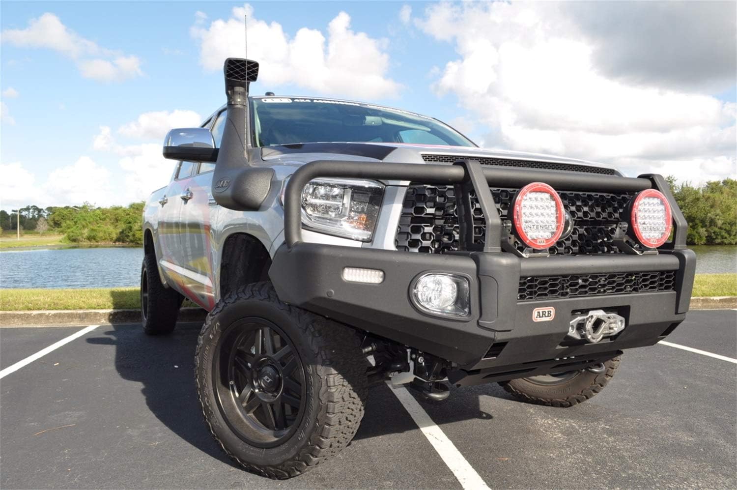 ARB SS56HF Safari Snorkel Air Intake kit V-SPEC For Toyota Tundra 2014-2021, Ideal for protecting your engine from dust