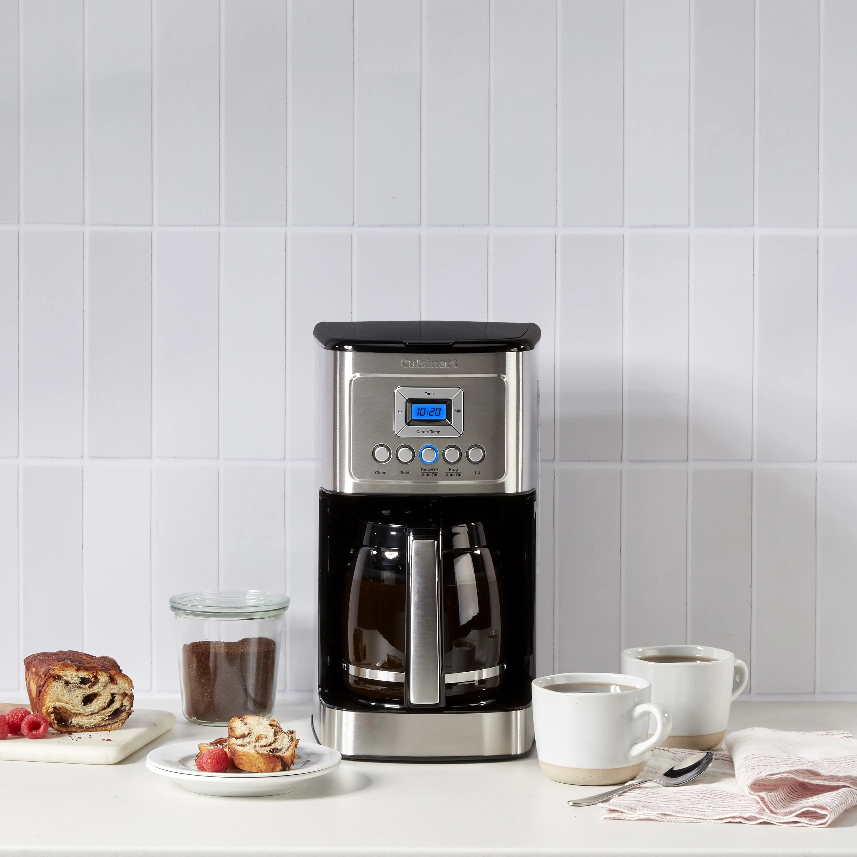 Cuisinart Perfectemp? 14 Cup Programmable Coffeemaker, Silver