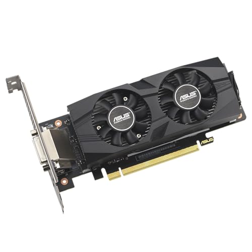 ASUS Dual NVIDIA GeForce RTX 3050 6GB OC Edition Gaming Graphics Card - PCIe 4.0, 6GB GDDR6 Memory, HDMI 2.1, DisplayPort 1.4a, 2-Slot Design