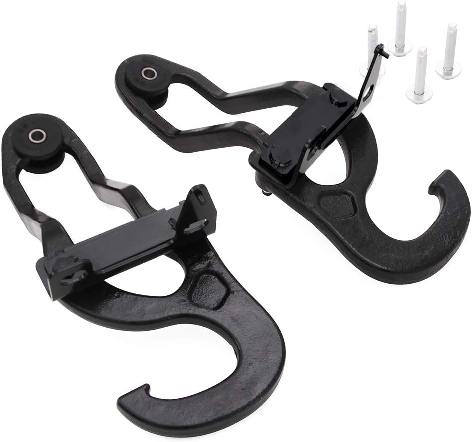 ENIXWILL Ram Front Tow Hooks Fit for 2009-2019 Dodge Ram 1500 Replace OEM 82210967 68196982AA