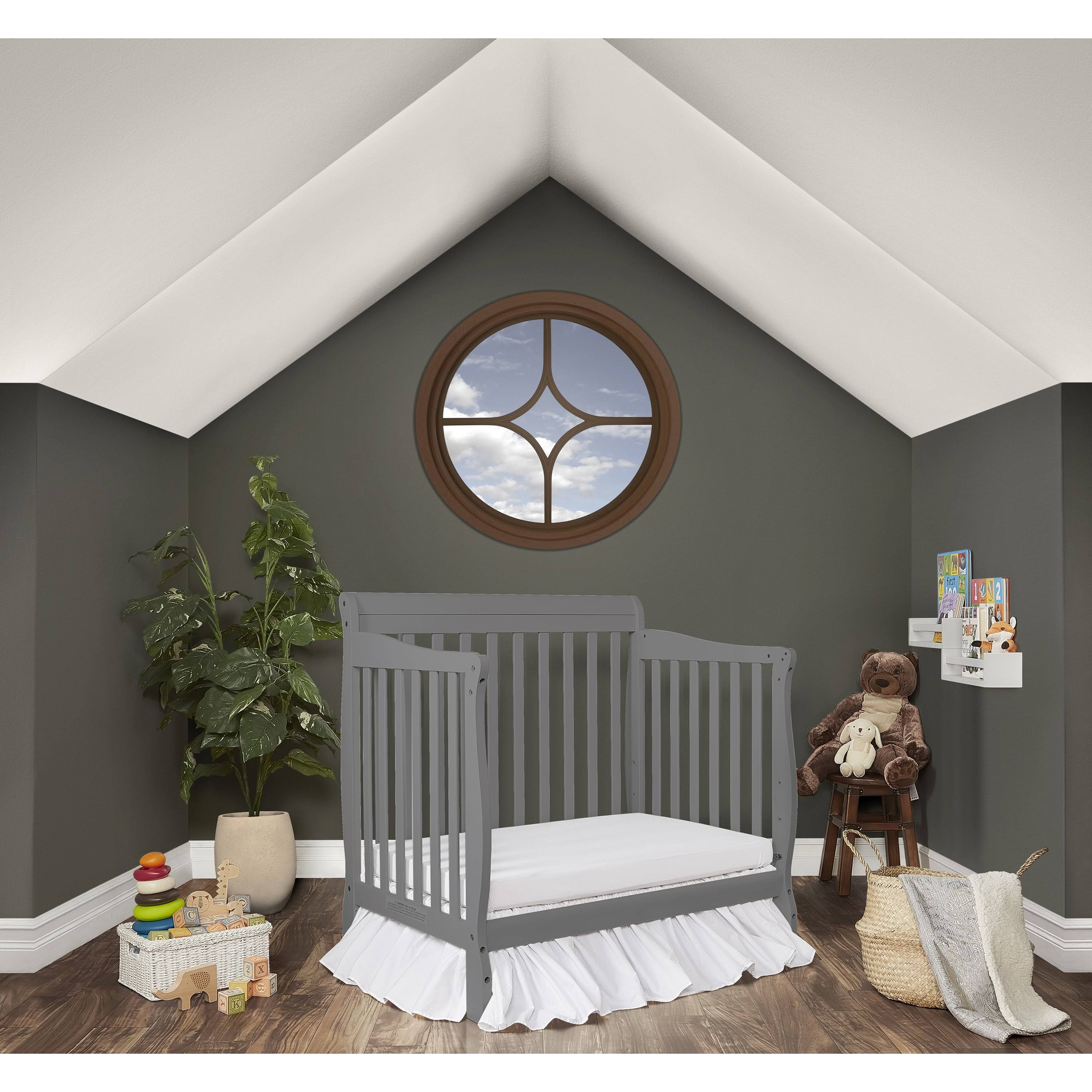 Dream on Me Aden Convertible 4-in-1 Mini Crib
