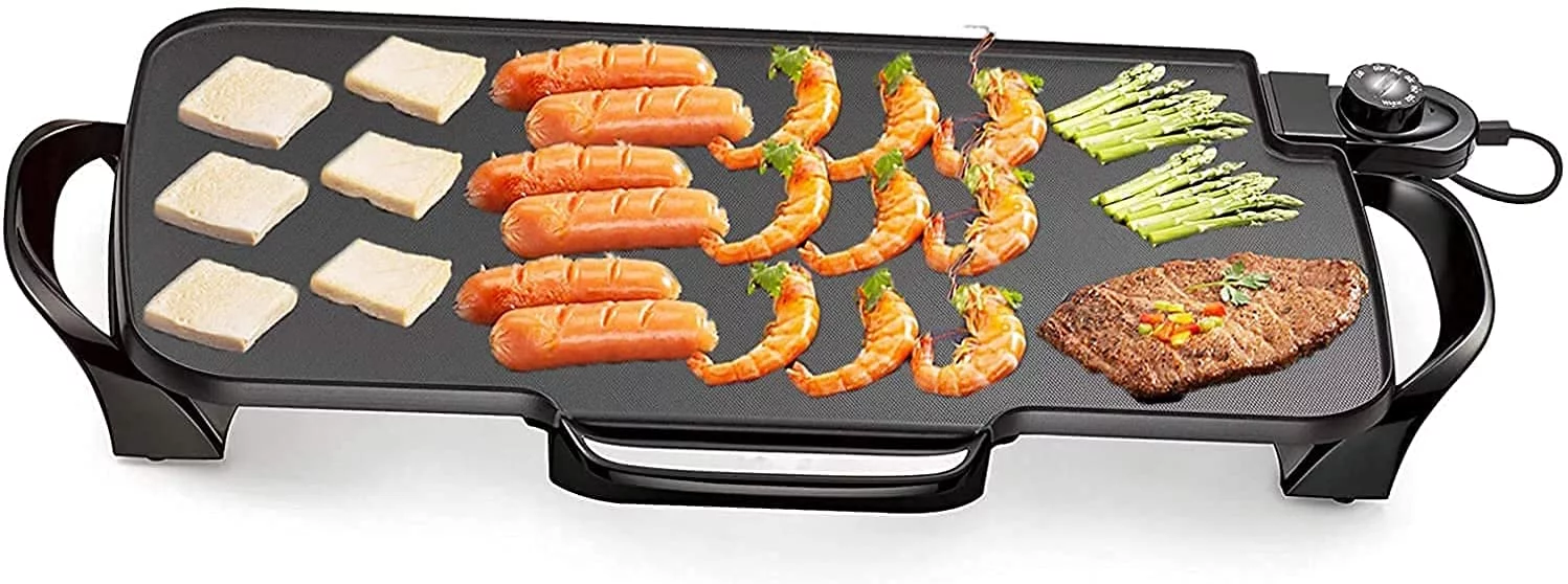 Extra-Large Nonstick Electric Griddle 22-Inch, with Removable Handles