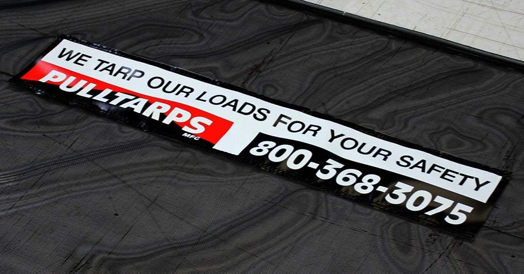 Pulltarps Universal HD Mesh Tarp for Dump Trucks, Trailers, and Landscaping (22' x 88)