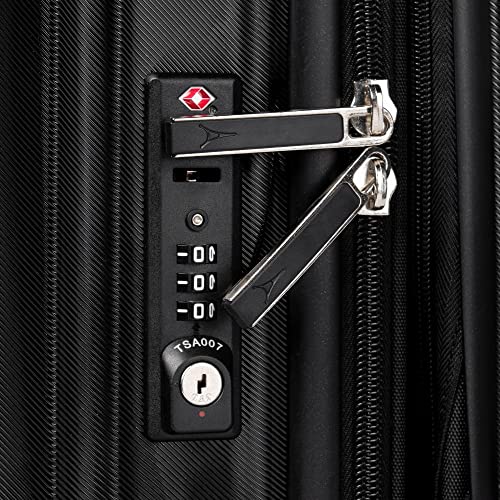 Travelpro Maxlite Air Hardside Expandable Carry on Luggage, 8 Spinner Wheels, Lightweight Hard Shell Polycarbonate Suitcase, Shadow Grey