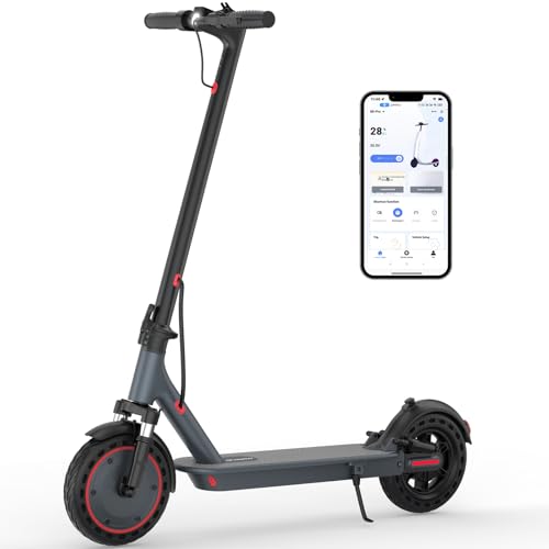 E Scooter for Adults 19-22 MPH 350/500W Motor 281/441Wh Battery,8.5"/10" Tires,Motorized Scooter Up to 22 Miles Range
