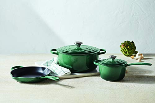 Le Creuset Enameled Cast Iron Signature Round Dutch Oven, 5.5 qt., Cerise