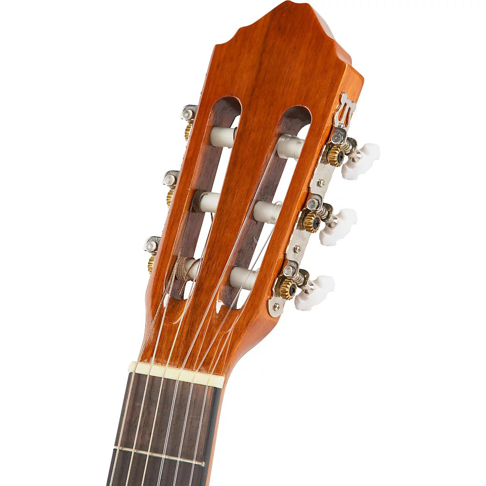 Lucero LC100CE Cutaway Classical Acoustic-Electric Guitar Natural - Radiant Selections