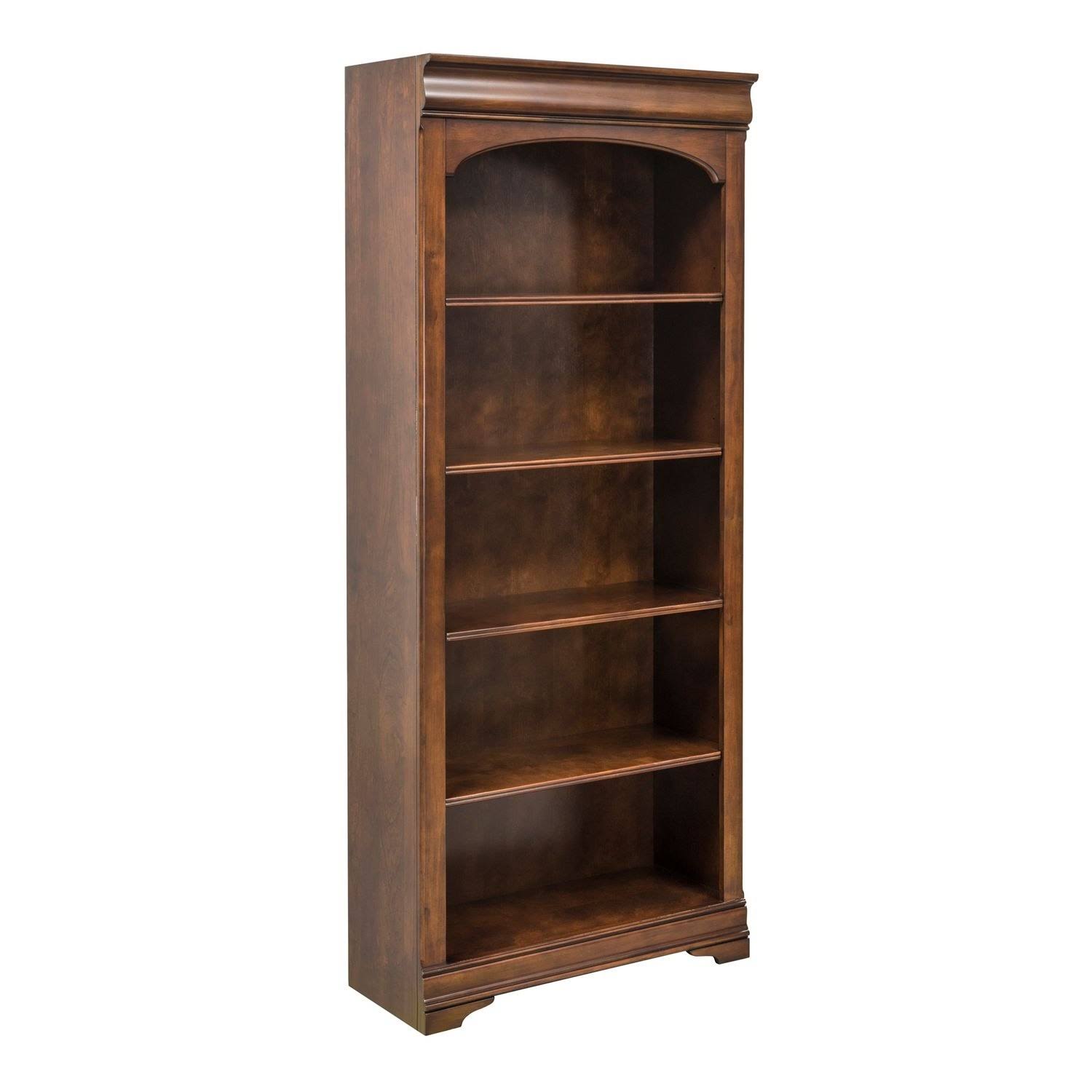 Liberty Furniture Chateau Valley Bunching Bookcase in Brown Cherry 901-HO201