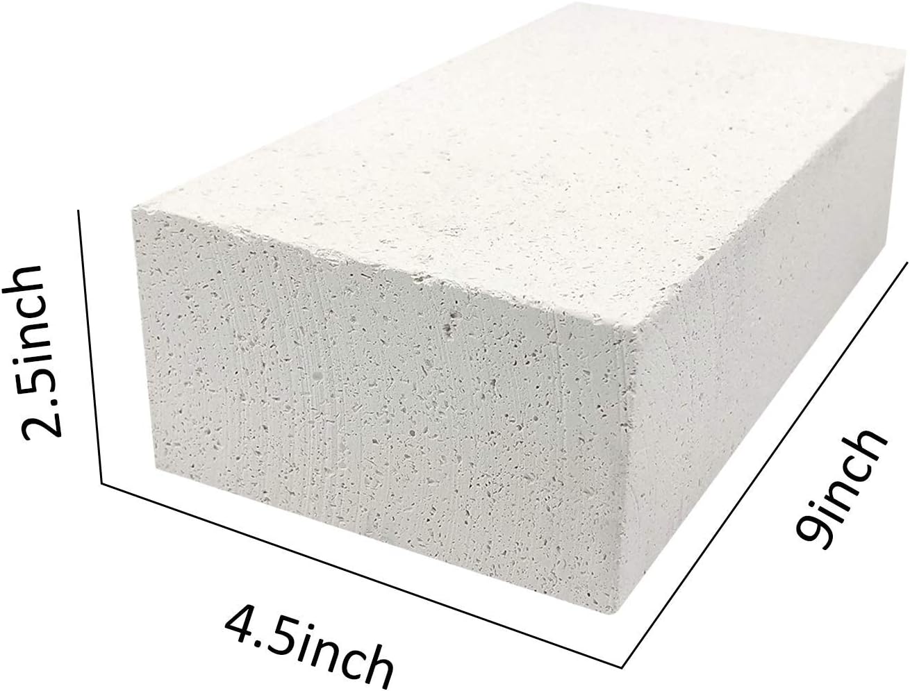 Fengqiwu Insulating Fire Brick - Withstand a Temperature of 2300℉/ 1260℃ of Fire Brick, for Kilns, Forges, Metal Clay Firing, Jewelry Soldering