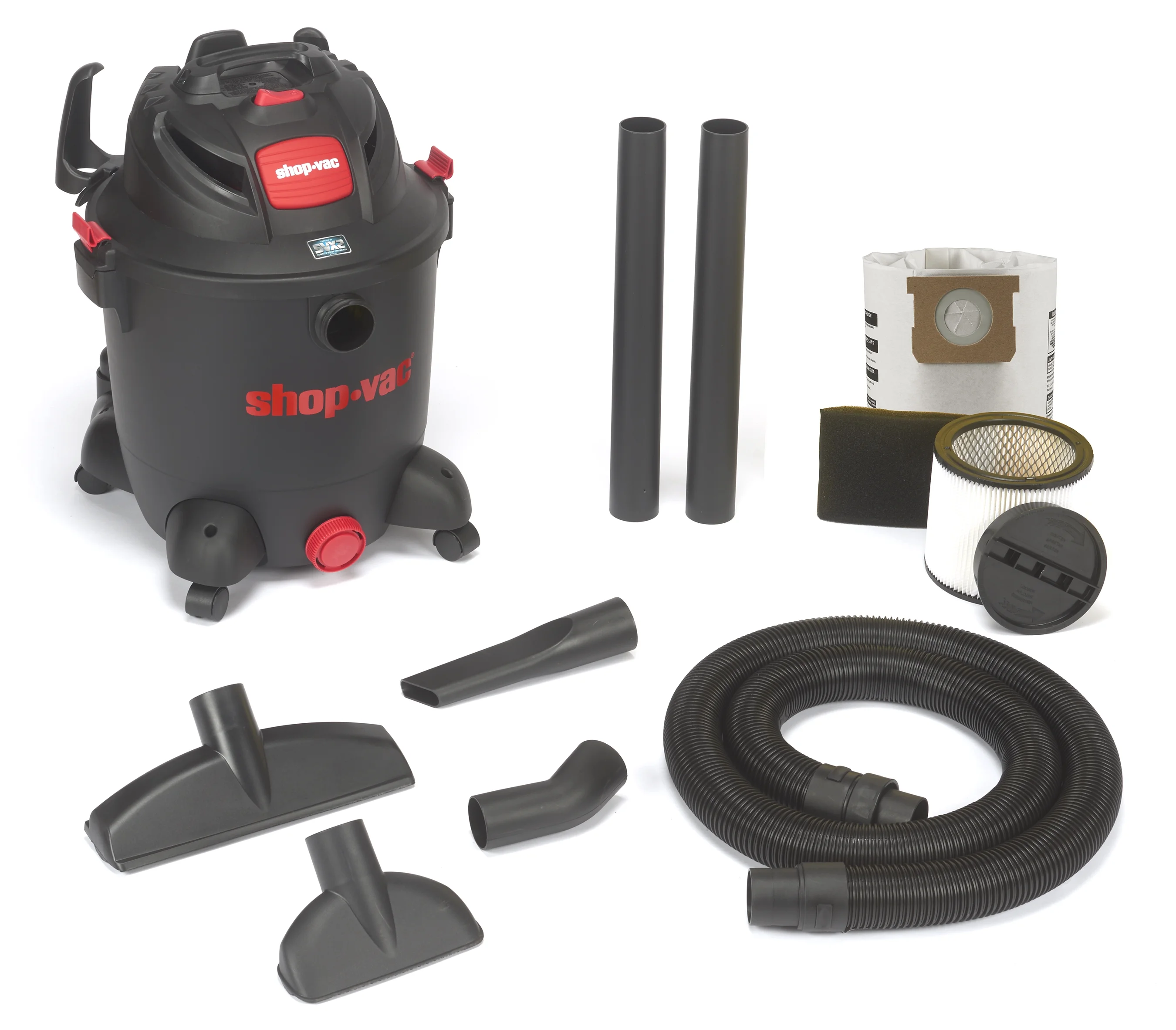 Shop-Vac 12 Gallon 5.5 PHP Wet Dry Vacuum, Model 8251205