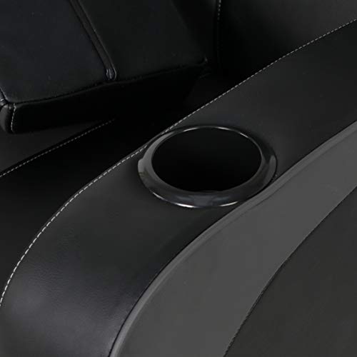 X Rocker Gamma Recliner Gaming Chair, 2.1 Bluetooth Audio System, Headrest Mounted Speakers, Built-in Footrest and Cupholder, 718001