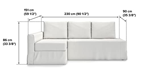 Easy Fit Friheten Couch Cover Replacement for IKEA Friheten Sofa Cover, Friheten Sleeper sofa cover, Friheten Slipcove
