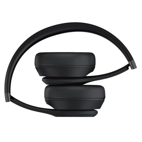 Beats Solo 4 - Wireless Bluetooth On-Ear Headphones, Apple & Android Compatible, Up to 50 Hours of Battery Life - Matte Black (Renewed)