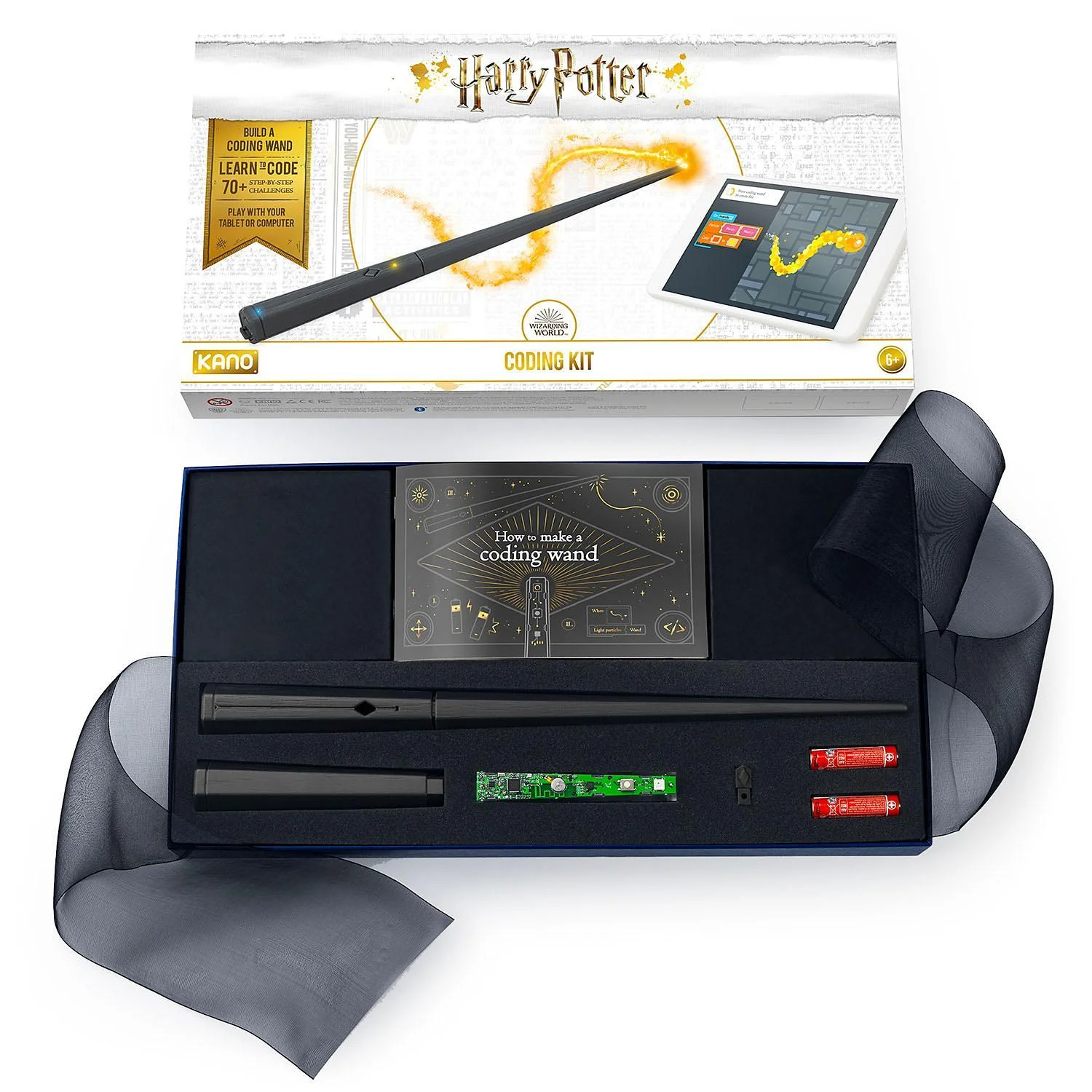Harry Potter Kano Coding Kit – Build a wand. Learn to code. Make magic