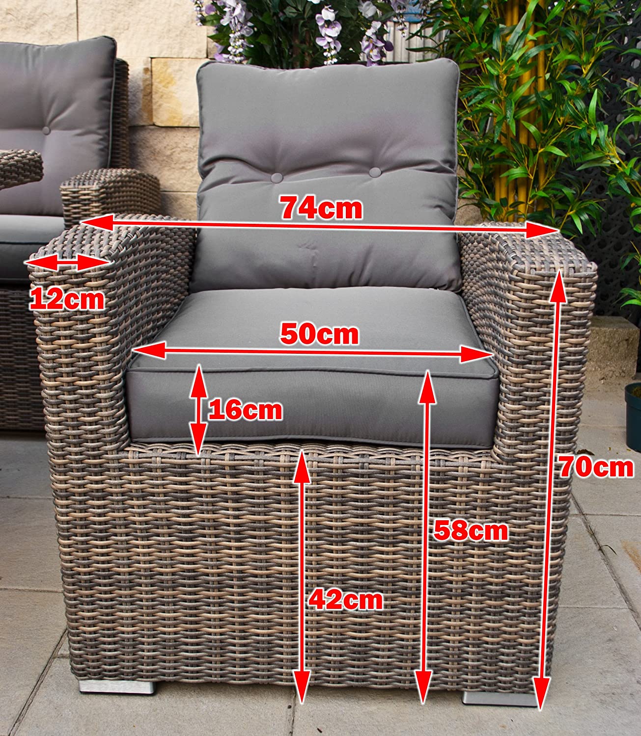 PolyRattan High Dinning Lounge &ndash; German Brand &ndash; Own Production &ndash