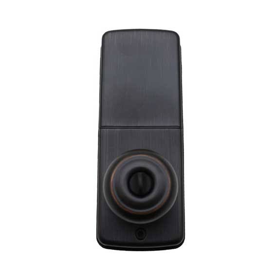 Lockey E-930-AB-R E Digital Electronic Knob Lock Remote Capable - Antique Brass