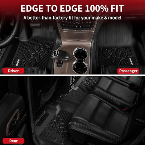 LASFIT Floor Mats & Trunk Mat for Jeep Grand Cherokee 2022-2025 5-Seat (Include 4xe, NOT for L)