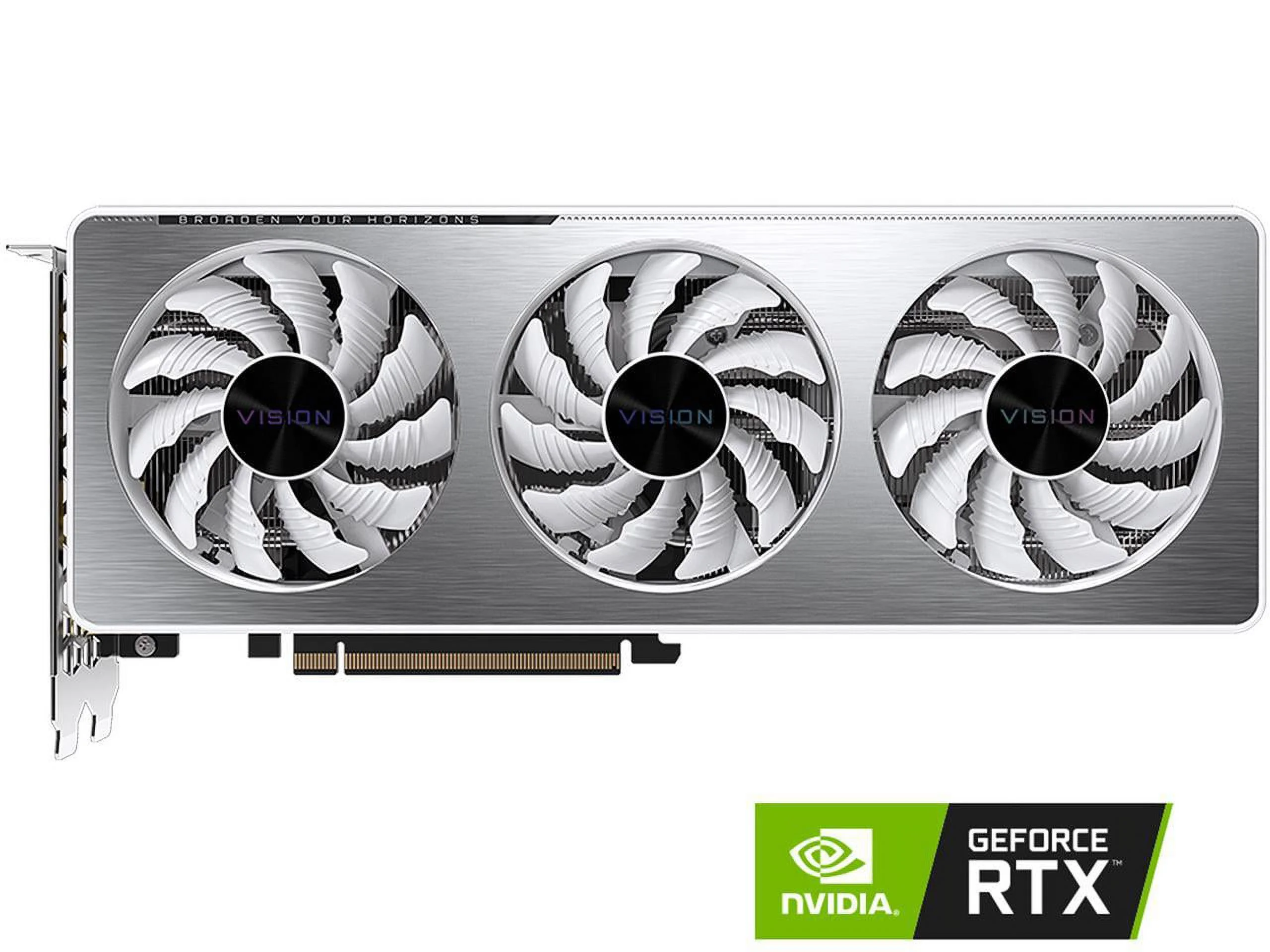 GIGABYTE Vision OC GeForce RTX 3060 12GB GDDR6 PCI Express 4.0 ATX Video Card GV-N3060VISION OC-12GD (rev. 2.0) (LHR)