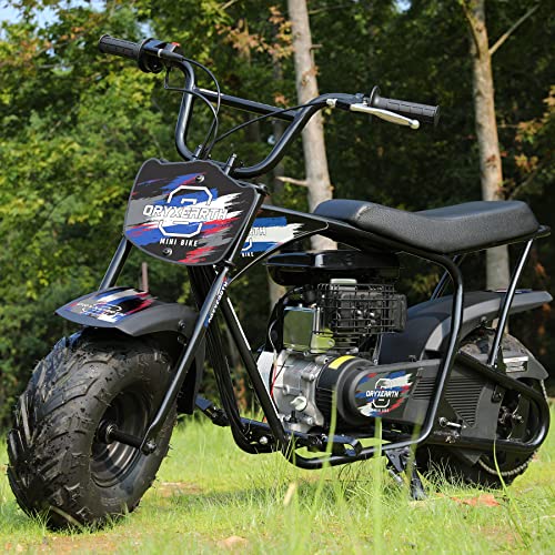 Oryxearth Mini Dirt Bike for Kids, 105CC 4-Stroke Kid Gas Powered Off-Road Pocket Pit Trail Motorcycle W/EPA Approved