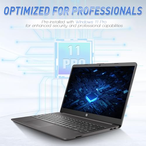 HP 15 FHD Business UltraBook Laptop • 16GB RAM • 256GB PCIe SSD • Powerful AMD Performance • Copilot AI-Ready • Ethernet Port • Long Battery Life •
