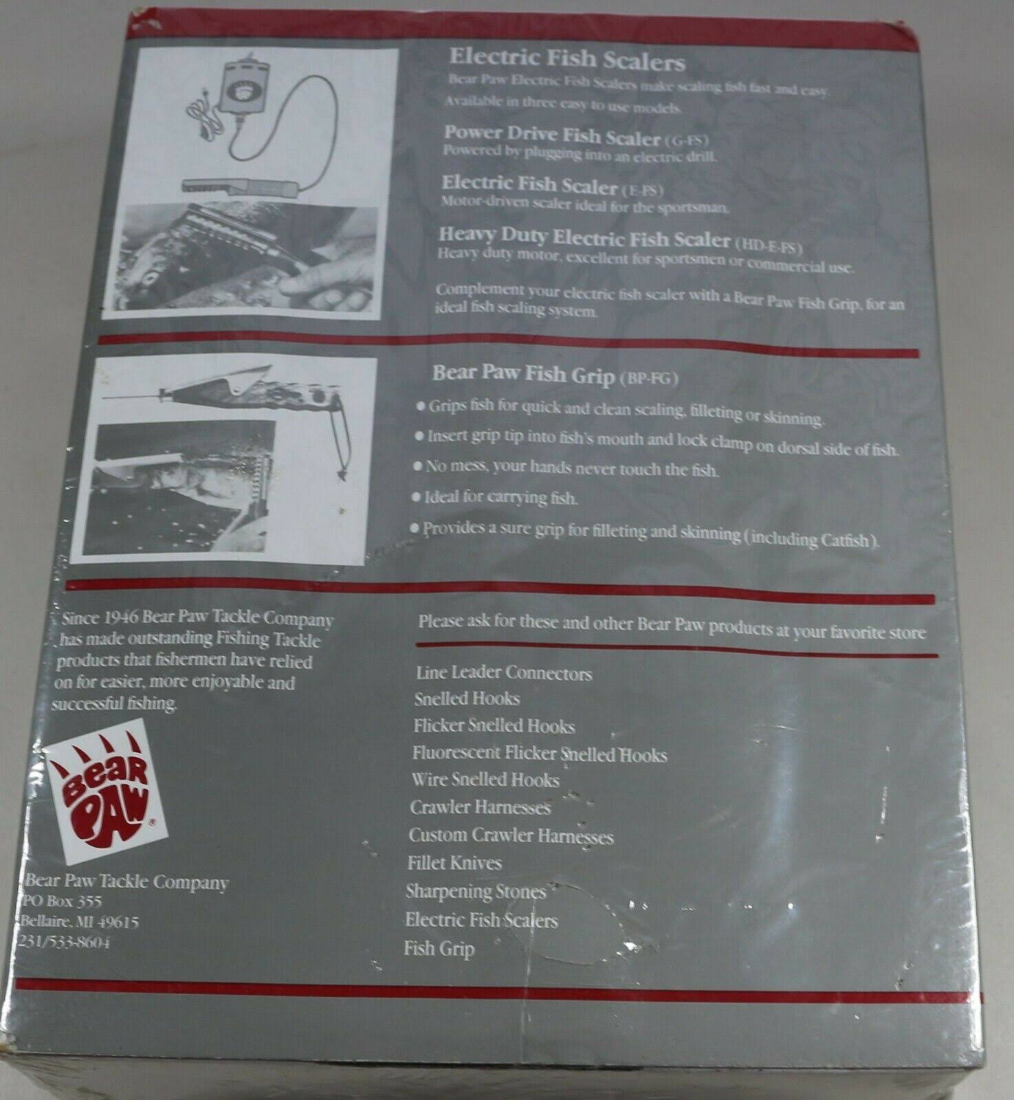 Bear Paw HDEFS Heavy Duty Electric Fish Scaler