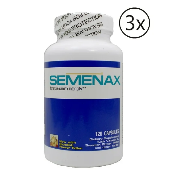 Semenax Volume and Intensity Enhancer 120ct, 3 - Kansas Nuitrition - HNZSDS