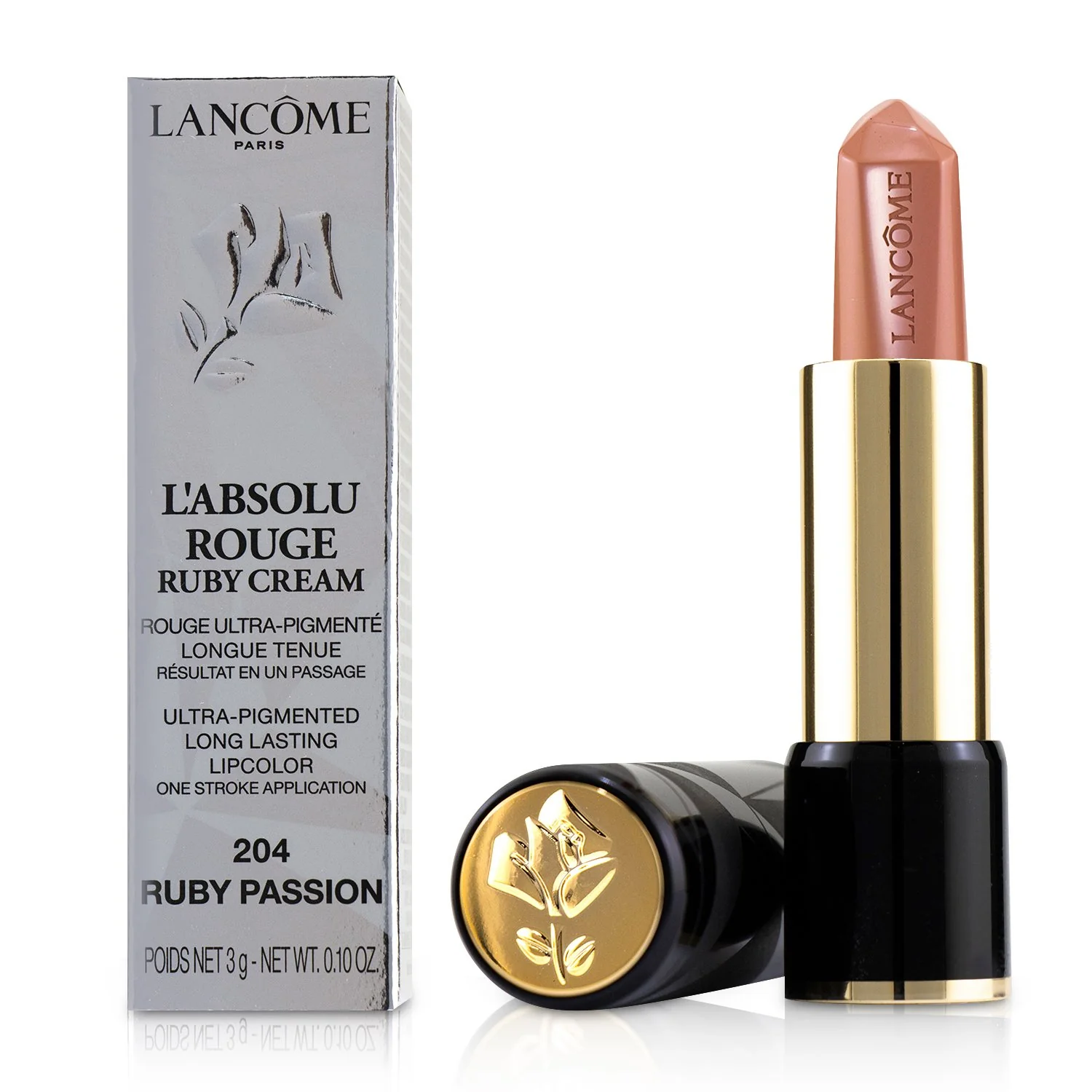 Lancome L'Absolu Rouge Ruby Cream Lipstick - # 214 Rosewood Ruby  3g/0.1oz