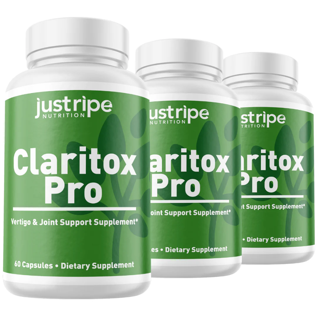 3 Pack Claritox Pro Dietary Supplement 60 Capsules - Kansas Nuitrition - HNZSDS